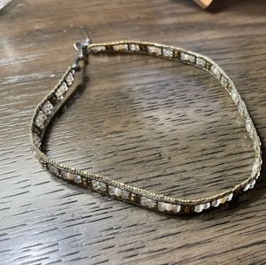 Silpada Button Clasp Wrap Bracelt